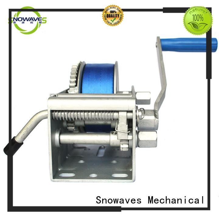 Snowaves Mechanical Latest marine winch company for trips