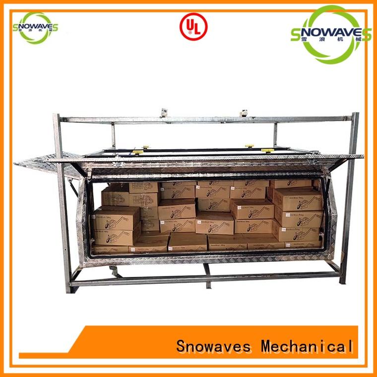 Snowaves Mechanical pickup aluminum truck tool boxes factory for boat