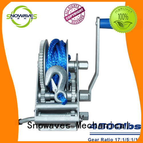 Snowaves Mechanical useful anchor winch for sale pulling for one-way trips