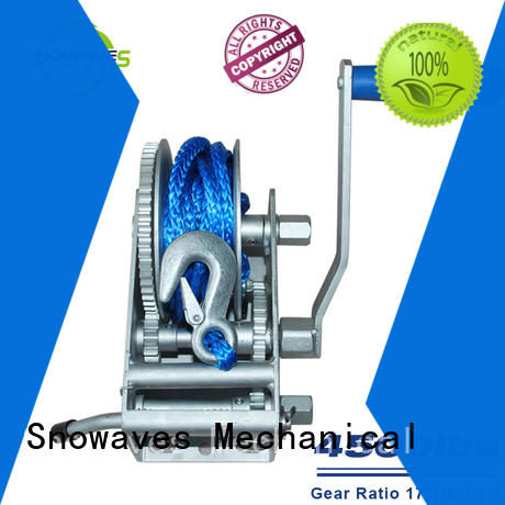 Snowaves Mechanical pulling Marine winch manufacturers for camping