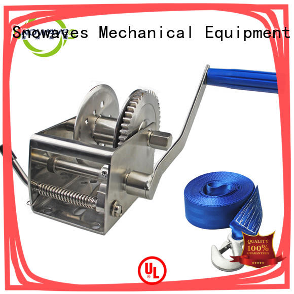 Snowaves Mechanical speed Marine winch company for trips