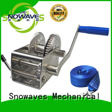 Snowaves Mechanical trailer marine winch supply for camp