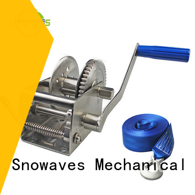 Snowaves Mechanical single Marine winch company for trips