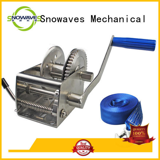 Snowaves Mechanical Latest marine winch manufacturers for one-way trips